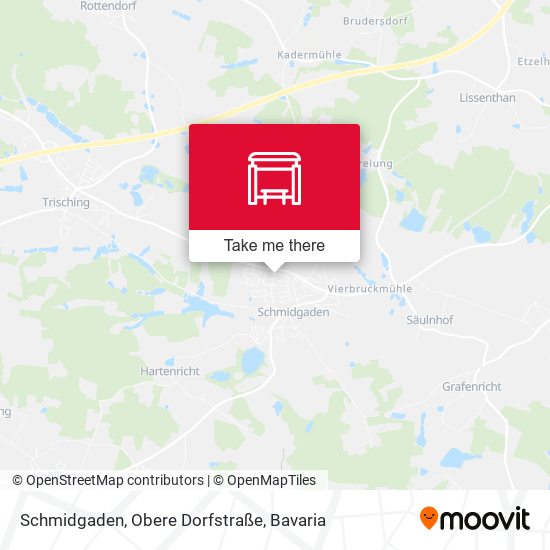 Schmidgaden, Obere Dorfstraße map