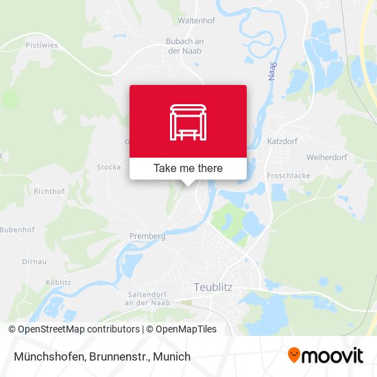 Münchshofen, Brunnenstr. map
