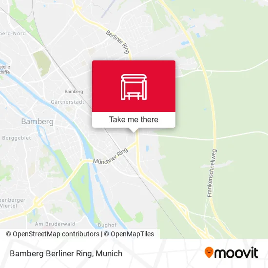 Карта Bamberg Berliner Ring
