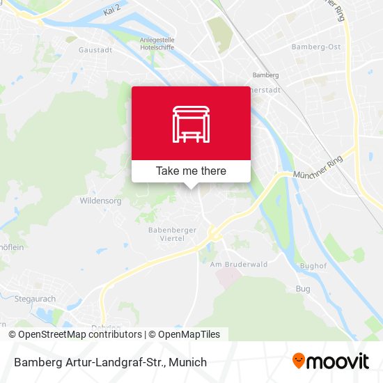 Карта Bamberg Artur-Landgraf-Str.