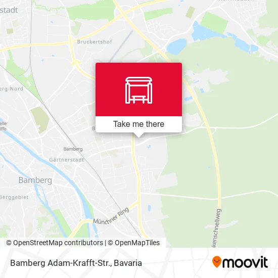 Bamberg Adam-Krafft-Str. map