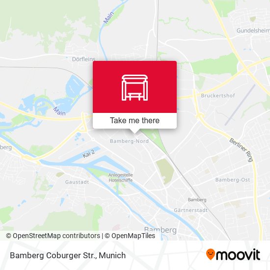 Карта Bamberg Coburger Str.
