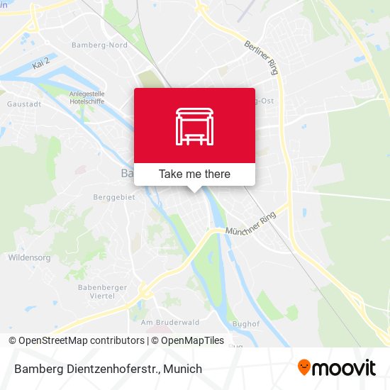 Bamberg Dientzenhoferstr. map