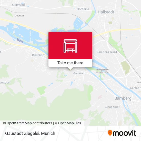 Карта Gaustadt Ziegelei