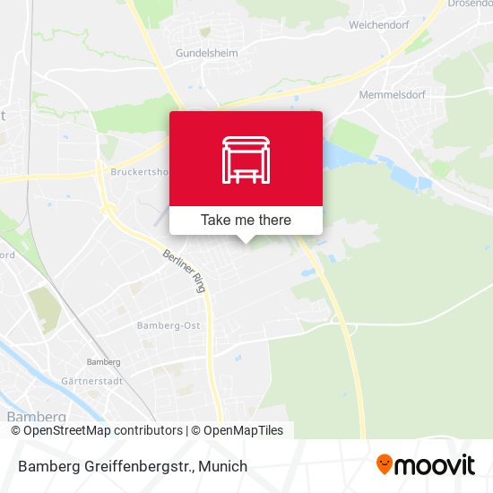 Карта Bamberg Greiffenbergstr.