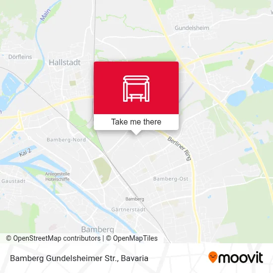 Bamberg Gundelsheimer Str. map