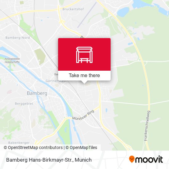 Bamberg Hans-Birkmayr-Str. map