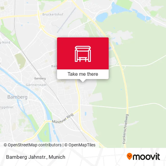 Карта Bamberg Jahnstr.