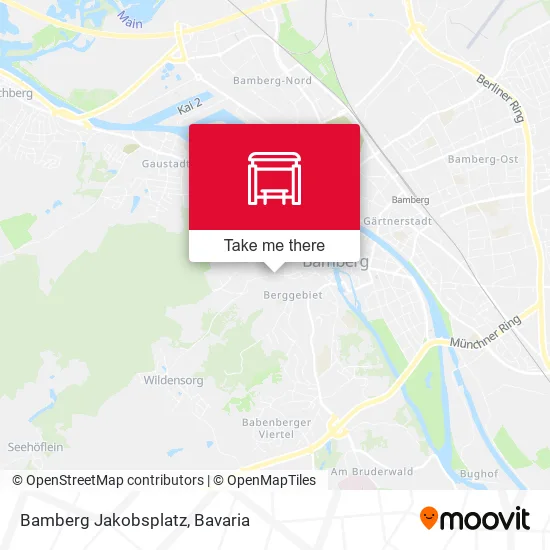 Карта Bamberg Jakobsplatz