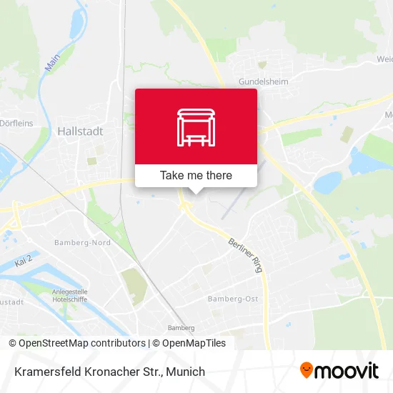 Карта Kramersfeld Kronacher Str.
