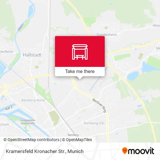 Карта Kramersfeld Kronacher Str.
