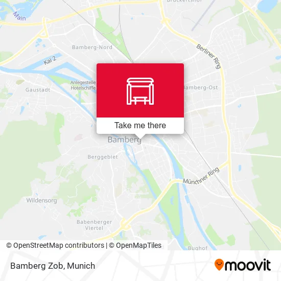 Карта Bamberg Zob