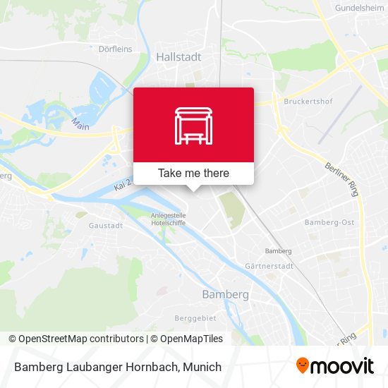 Карта Bamberg Laubanger Hornbach