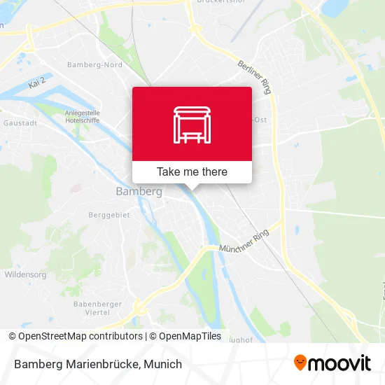 Карта Bamberg Marienbrücke