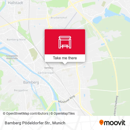 Карта Bamberg Pödeldorfer Str.