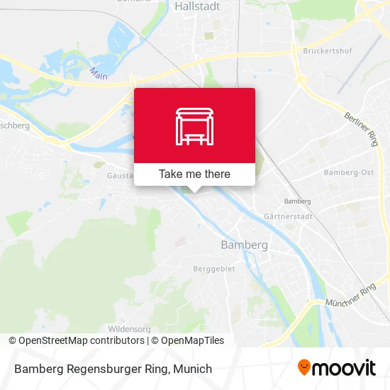 Карта Bamberg Regensburger Ring