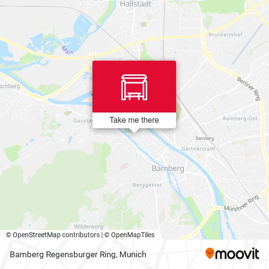 Карта Bamberg Regensburger Ring