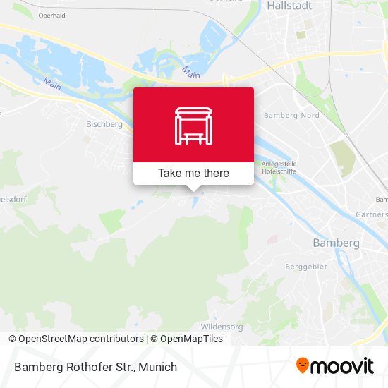 Карта Bamberg Rothofer Str.