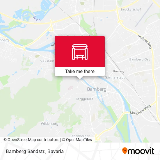 Карта Bamberg Sandstr.