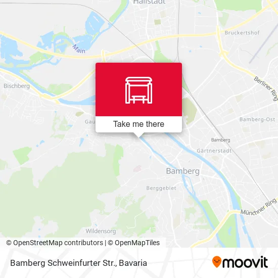 Карта Bamberg Schweinfurter Str.