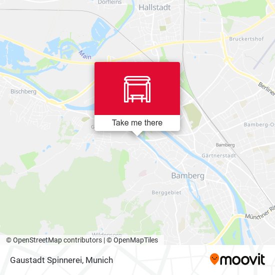 Карта Gaustadt Spinnerei
