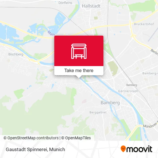 Карта Gaustadt Spinnerei