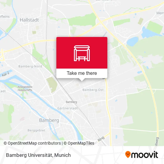 Карта Bamberg Universität