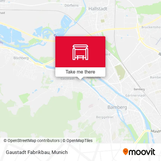 Карта Gaustadt Fabrikbau