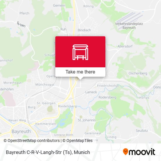 Bayreuth C-R-V-Langh-Str (Ts) map