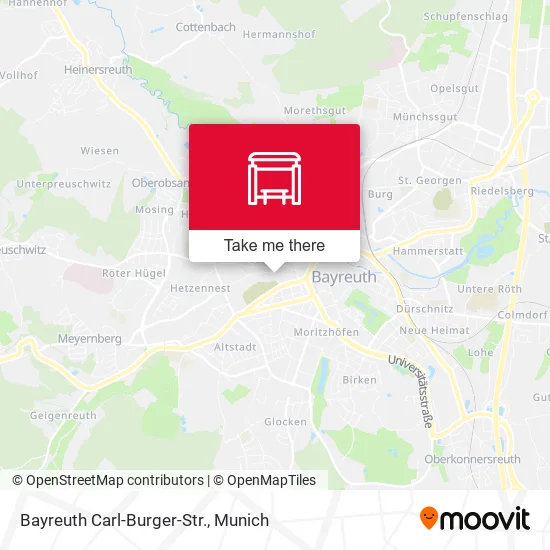 Карта Bayreuth Carl-Burger-Str.