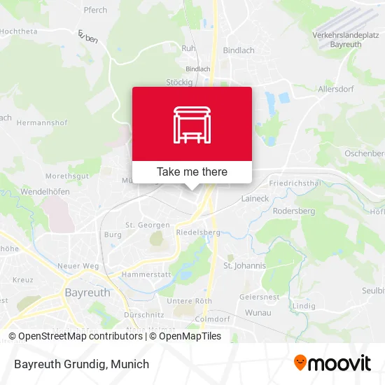 Карта Bayreuth Grundig