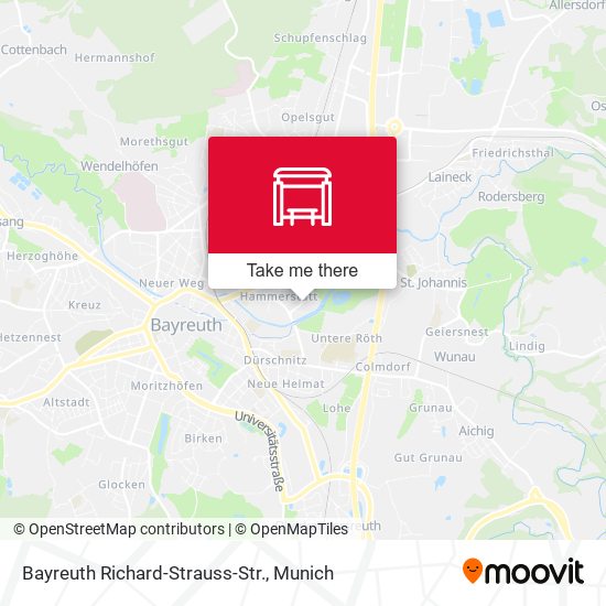 Bayreuth Richard-Strauss-Str. map