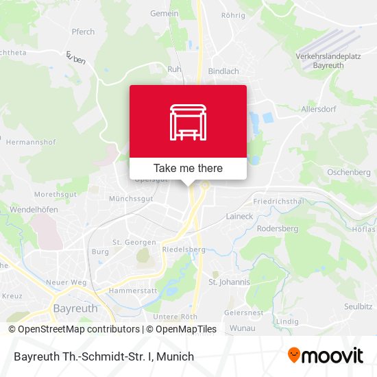 Bayreuth Th.-Schmidt-Str. I map