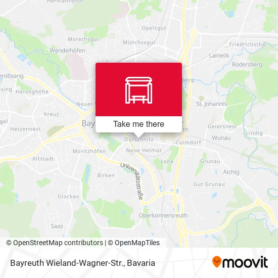 Bayreuth Wieland-Wagner-Str. map