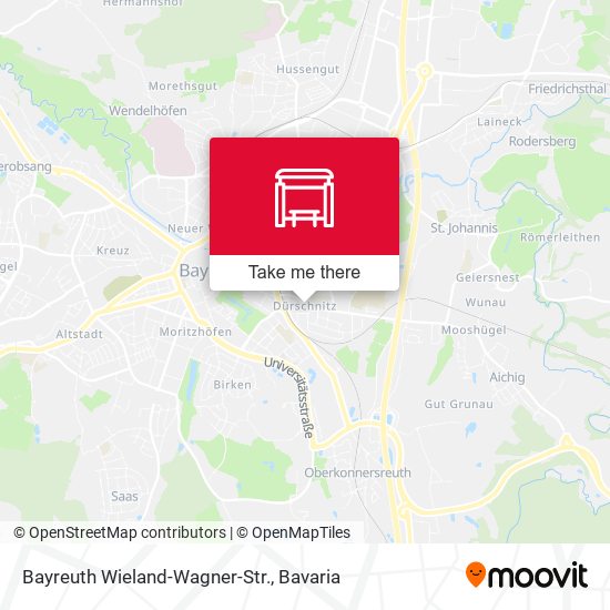Bayreuth Wieland-Wagner-Str. map