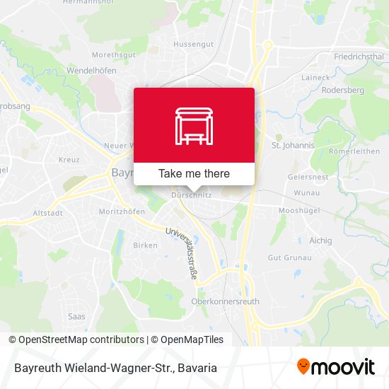 Bayreuth Wieland-Wagner-Str. map