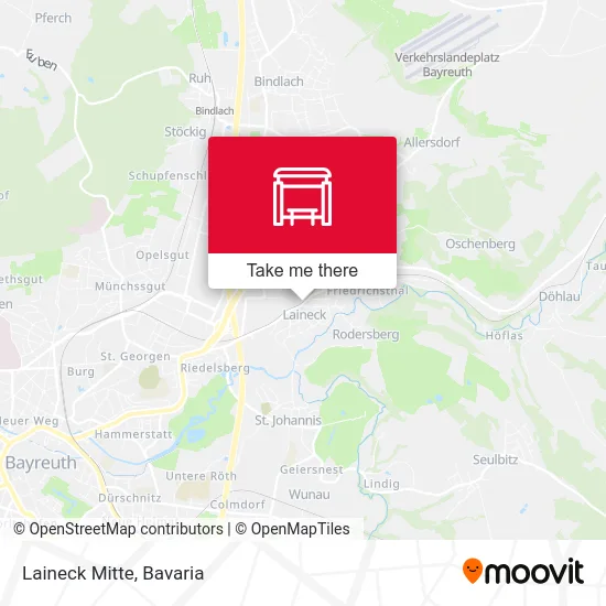 Карта Laineck Mitte