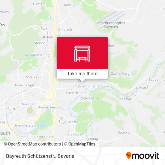 Карта Bayreuth Schützenstr.