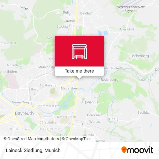 Карта Laineck Siedlung