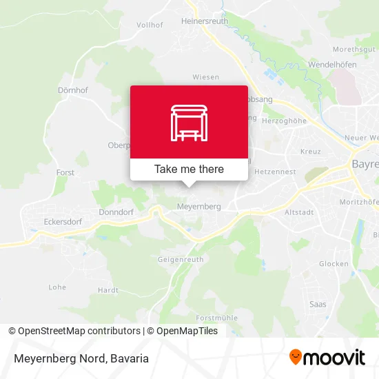 Карта Meyernberg Nord