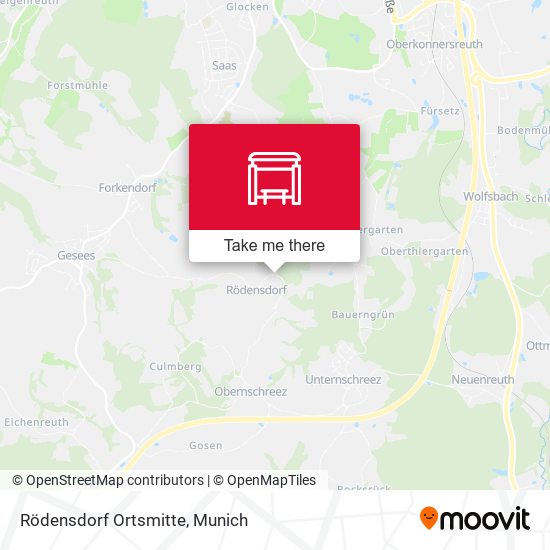 Rödensdorf Ortsmitte map