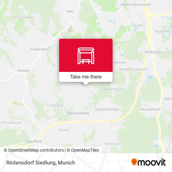 Карта Rödensdorf Siedlung