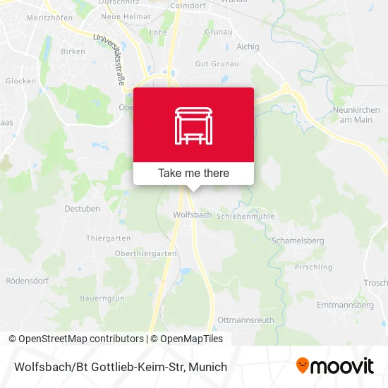Карта Wolfsbach/Bt Gottlieb-Keim-Str