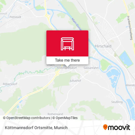 Карта Köttmannsdorf Ortsmitte