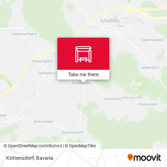 Карта Köttensdorf