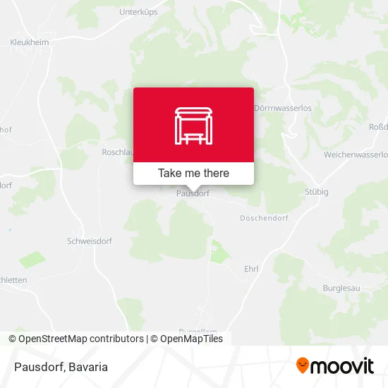 Карта Pausdorf