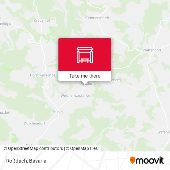 Карта Roßdach