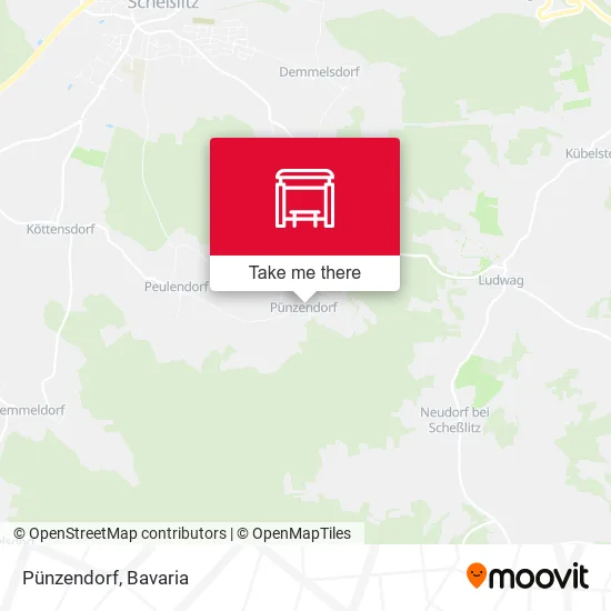 Карта Pünzendorf
