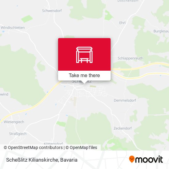 Scheßlitz Kilianskirche map