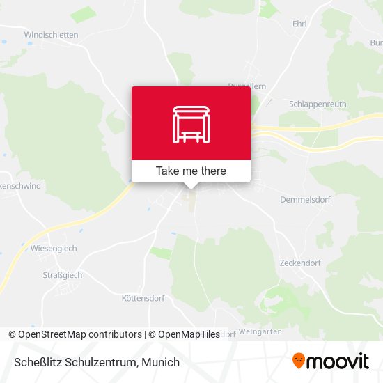 Scheßlitz Schulzentrum map